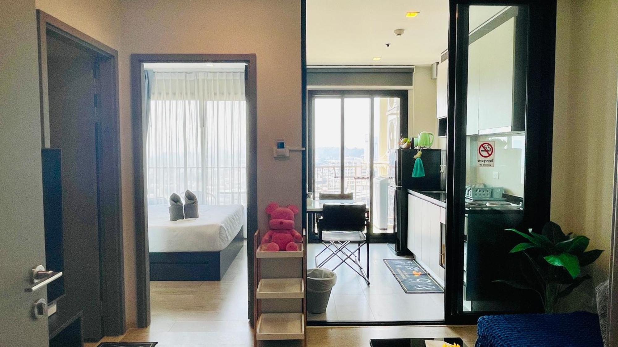 The Base 1 Bed 1 Bath Appartamento Pattaya Esterno foto