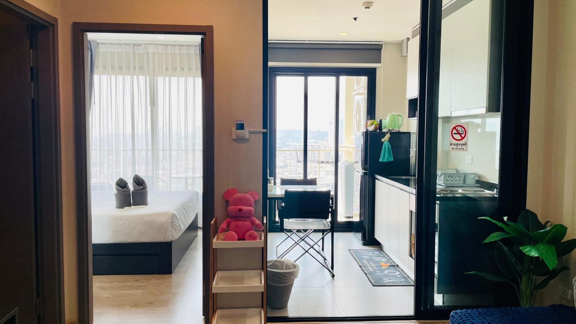 The Base 1 Bed 1 Bath Appartamento Pattaya Esterno foto